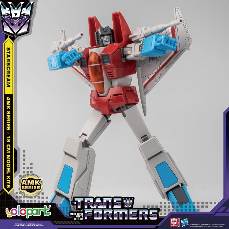 Yolopark Transformers G1 Starscream Advanced Model Kit 7.5-Inch Plastic Model Kit - View 15