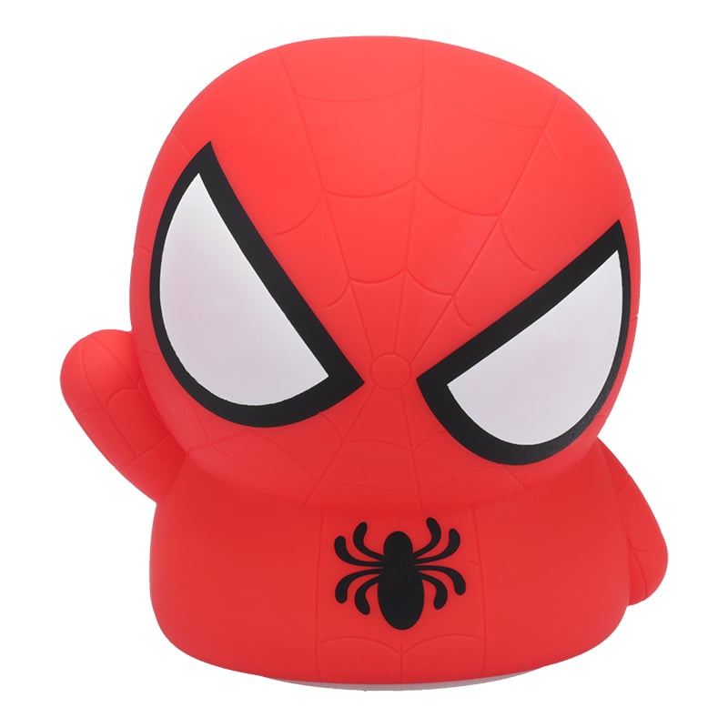 Paladone Marvel SquishyGlo Spider-Man Light, 5.5-Inch Silicone - View 6