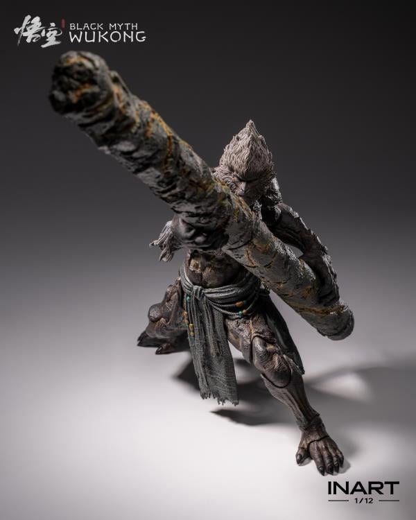 InArt Queen Studios Black Myth: Wukong Stone Monkey 1/12 Scale Action Figure - View 12