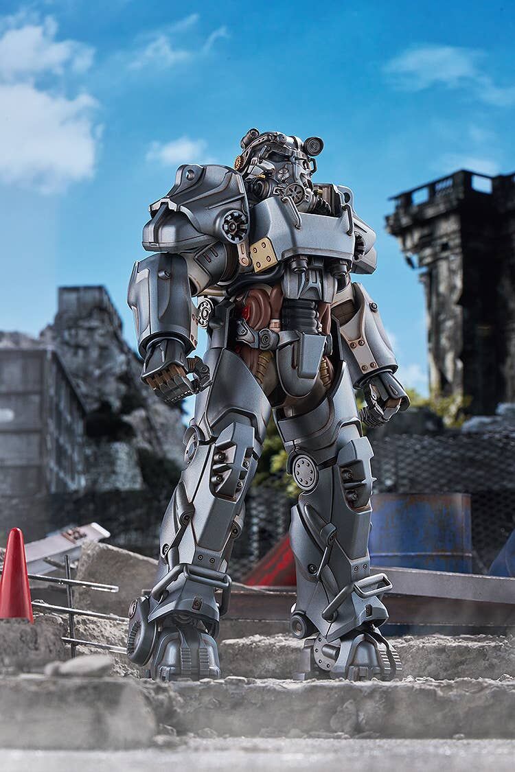 Good Smile Fallout Plamatea T-60 Power Armor 8-Inch Plastic Model Kit - View 5