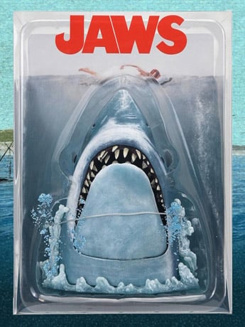 NECA Jaws 50th Anniversary Poster Series Display Piece