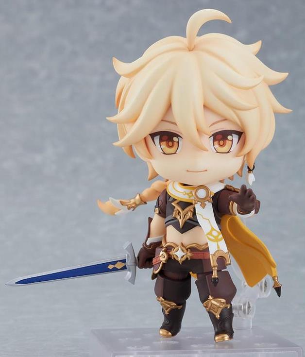Good Smile Genshin Impact Nendoroid No.1717 Traveler (Aether) Figure 4-Inch - View 3