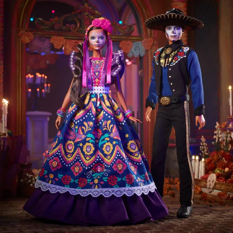 Mattel Barbie Signature Dia De Muertos (2022) Black Label Doll - View 6