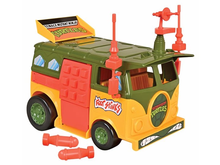 Playmates Teenage Mutant Ninja Turtles Classic Original Party Wagon Vehicle - View 2