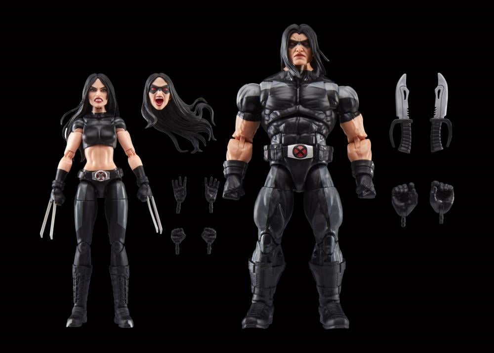 Hasbro Marvel Legends X-Force Warpath and X-23 Action Figure Two-Pack - View 18