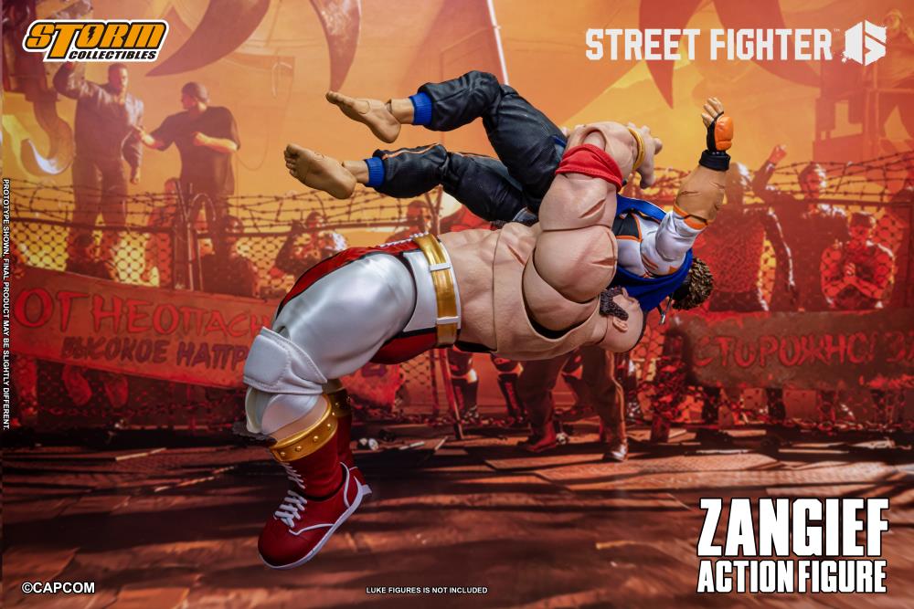 Storm Collectibles Street Fighter 6 Zangief 1/12 Scale Plastic Action Figure - View 35