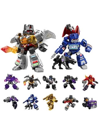 Blokees Transformers G1 Galaxy Version Defender Vol. 3 Heavy Metal War Box of 12 Random Model Kits