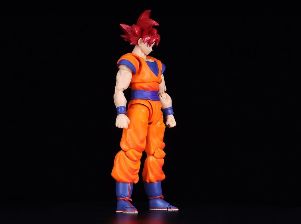 Bandai Tamashii Nations S.H.Figuarts Dragon Ball Super Super Saiyan God Goku (Saiyan God Instilled With the Light of Righteous Hearts) - View 18