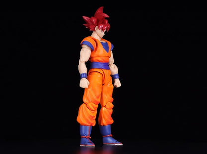 Bandai Tamashii Nations S.H.Figuarts Dragon Ball Super Super Saiyan God Goku (Saiyan God Instilled With the Light of Righteous Hearts) - View 18