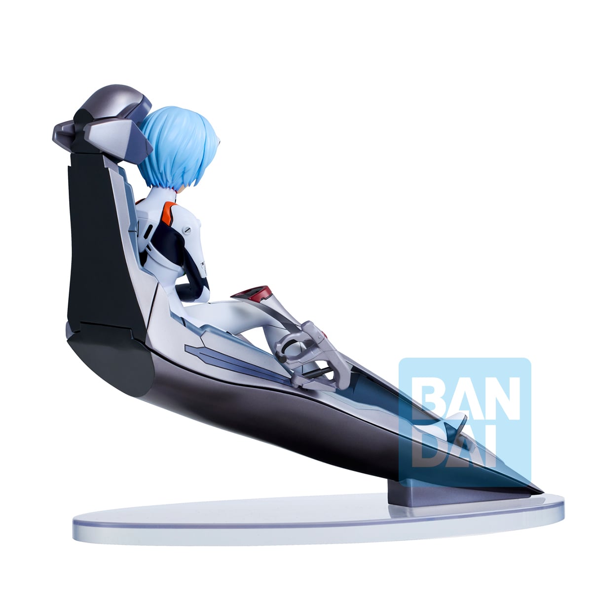 Bandai Ichibansho Rebuild of Evangelion Rei Ayanami (Evangelion 1.0) Figure, 6.3-Inch - View 5