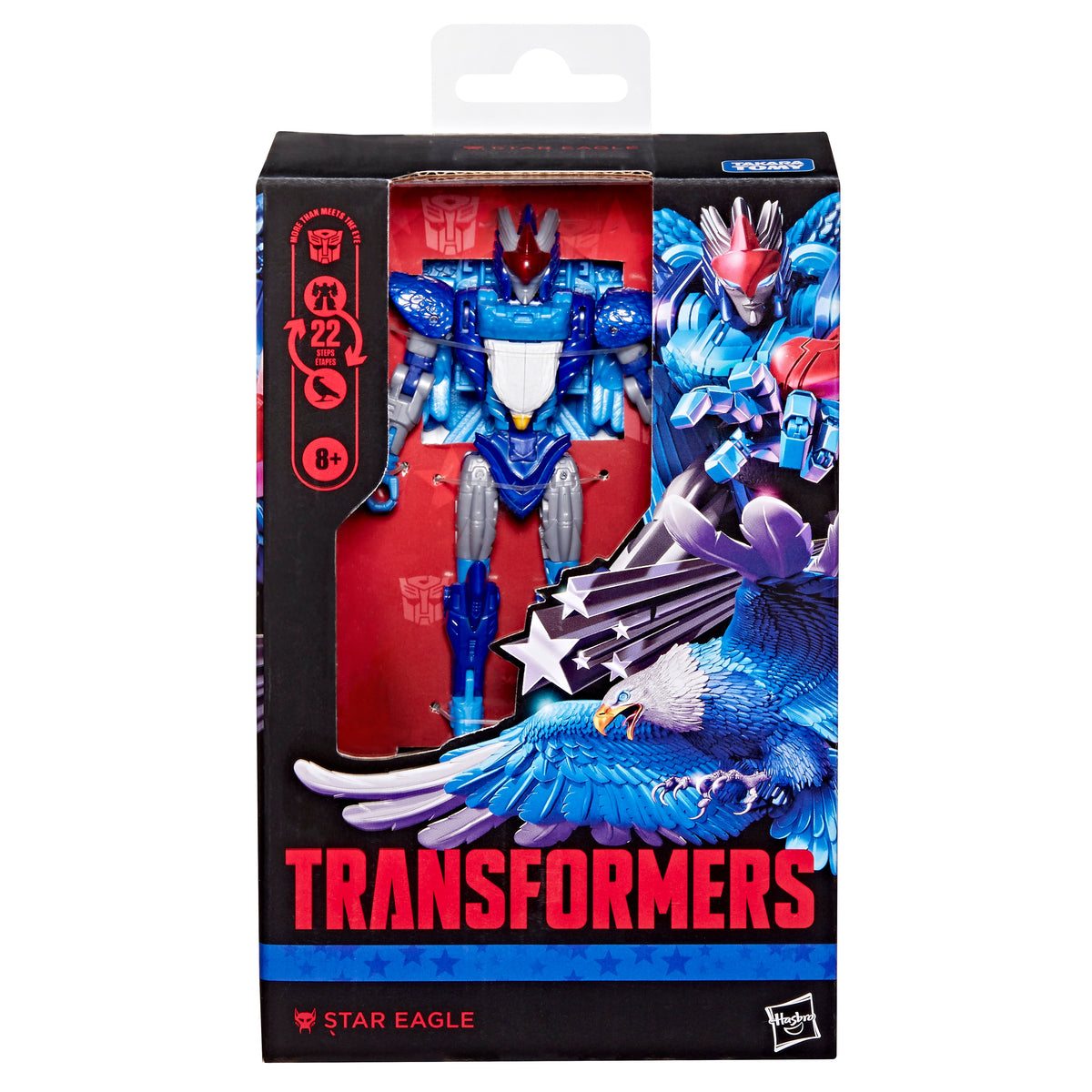 Hasbro Transformers Deluxe Class Star Eagle 250th Anniversary 4.5-Inch Action Figure - View 17