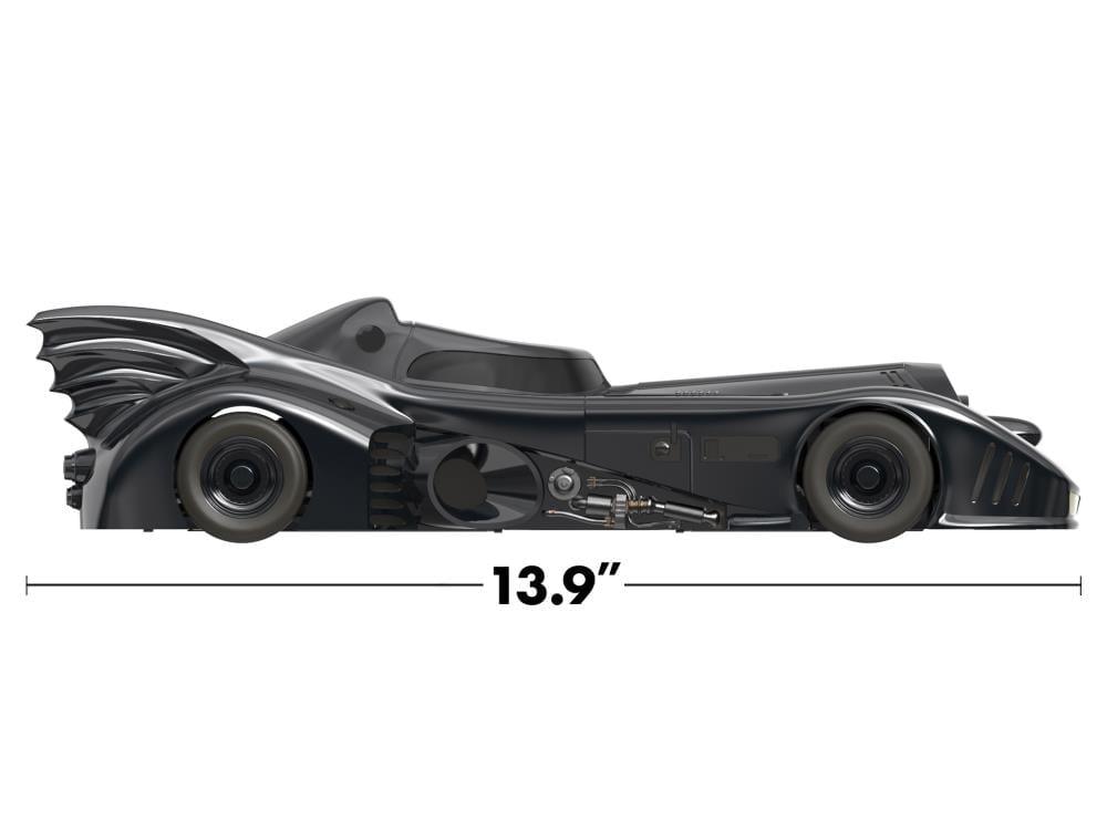 Super7 Super Cyborg Batman (1989) Batmobile 13-Inch Plastic Vehicle - View 4