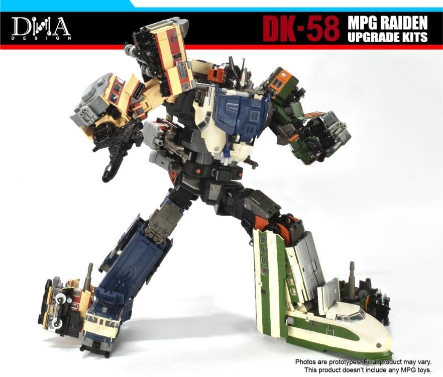 DNA Design DK-58 Upgrade Kit ABS and PVC Model Accessory Set - View 10