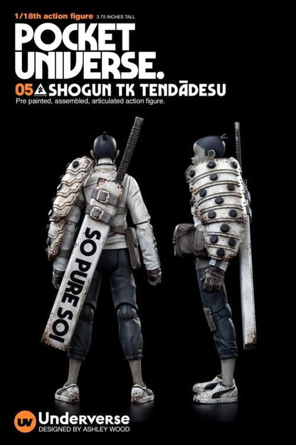 Underverse Tomorrow Kings Pocket Universe Shogun TK Tendadesu 1/18 Scale 3.75-Inch Figure - View 5