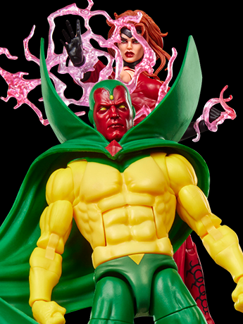 Hasbro Marvel Legends Avengers: The Crossing Vision and Scarlet Witch Action Figure Two-Pack