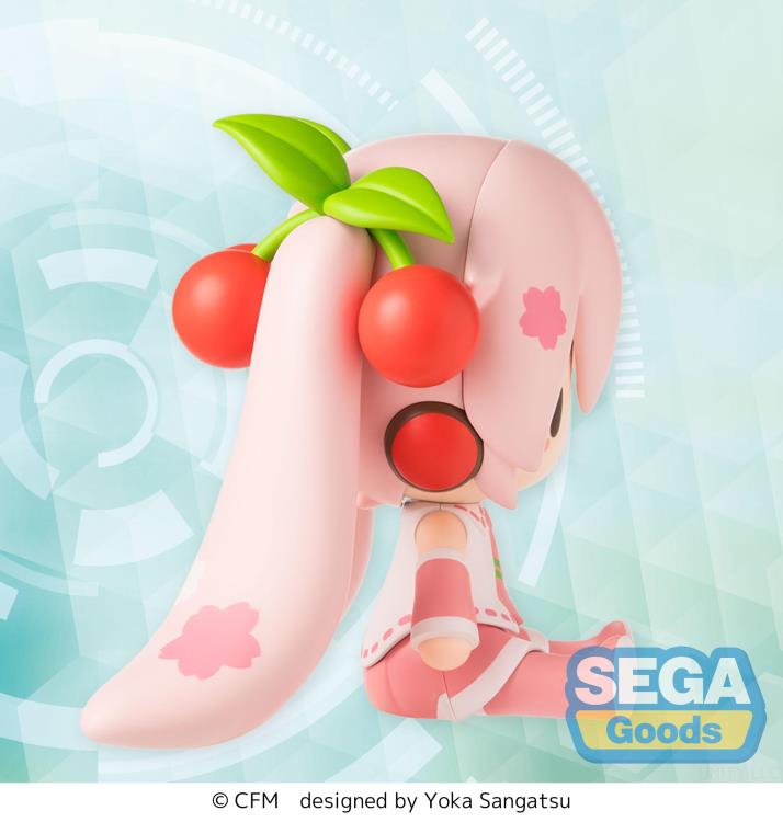 Sega Vocaloid Fuwa Petit Sakura Miku Chibi Figure 3-Inch - View 9