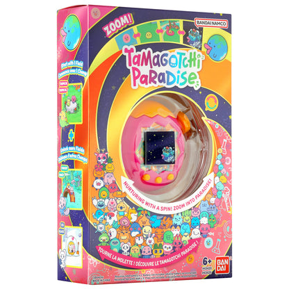 Bandai Tamagotchi Paradise (Orange Tropics) Plastic Virtual Pet, 3-Inch - View 10