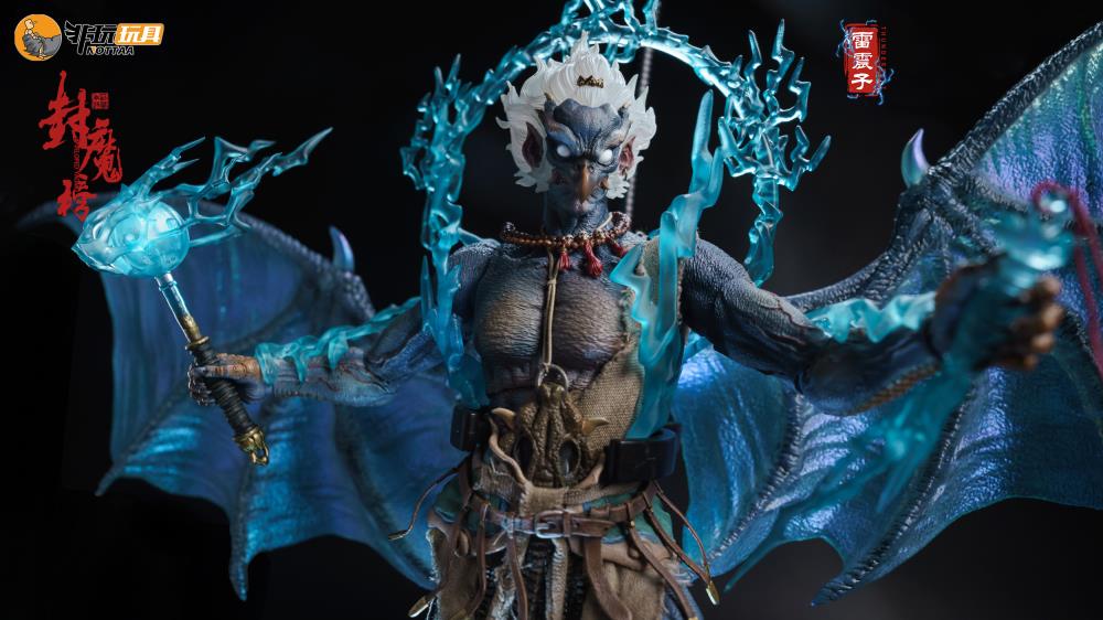 Nottaa Collections Enveloped Yaomo Series Thunderbolt (God Ver.) 7.87-Inch 1/12 Scale Figure - View 13