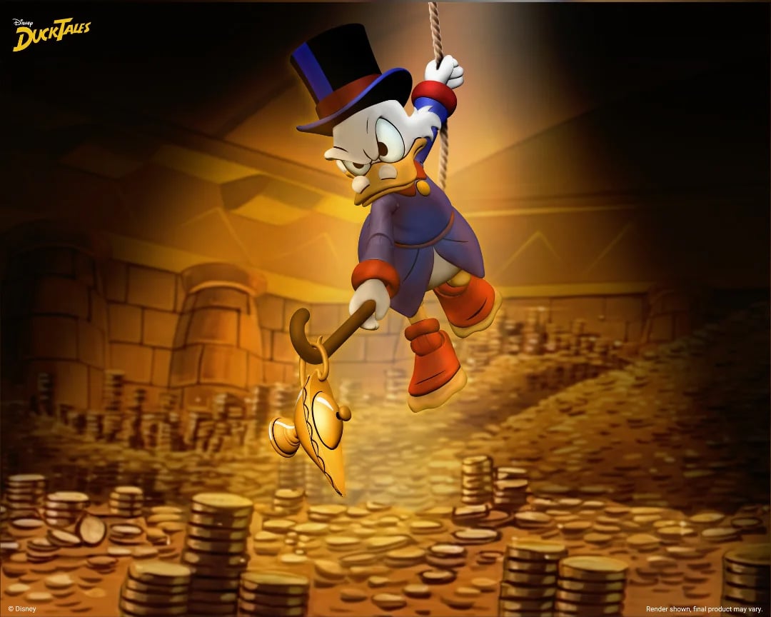 NECA DuckTales Ultimate Scrooge McDuck Action Figure - View 6