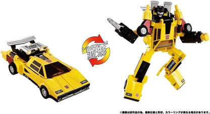 Takara Tomy Transformers Missing Link C-05 Sunstreaker Plastic Figure - View 7