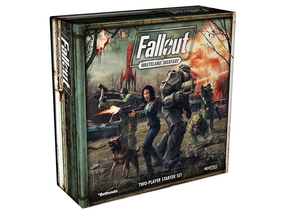 Modiphius Fallout: Wasteland Warfare Two Player Starter Set Resin Miniatures - View 2