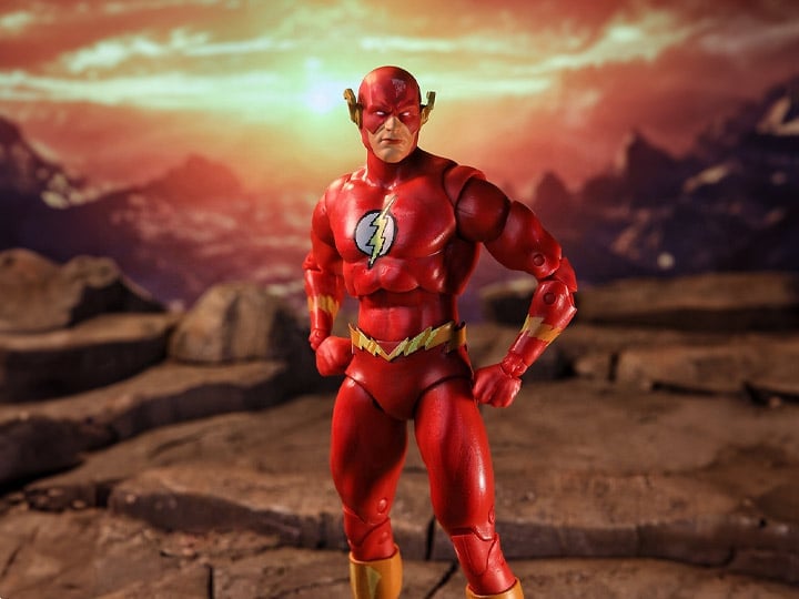 McFarlane Toys DC Multiverse Justice League Task Force The Flash Action Figure (Collect to Build: Darkseid) - View 2