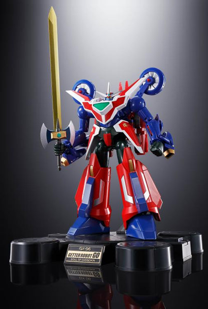 Bandai Tamashii Nations Getter Robot Go Soul of Chogokin GX-96X G Armriser Figure 8-Inch - View 6