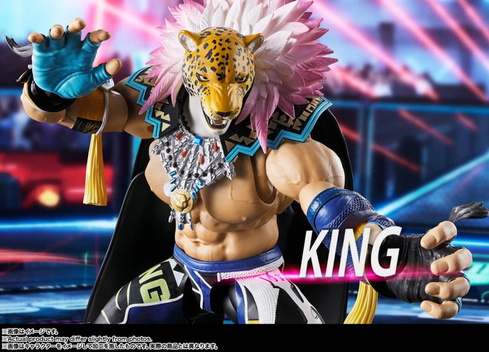 Bandai Tekken 8 S.H.Figuarts King 5.9-Inch Action Figure - View 10