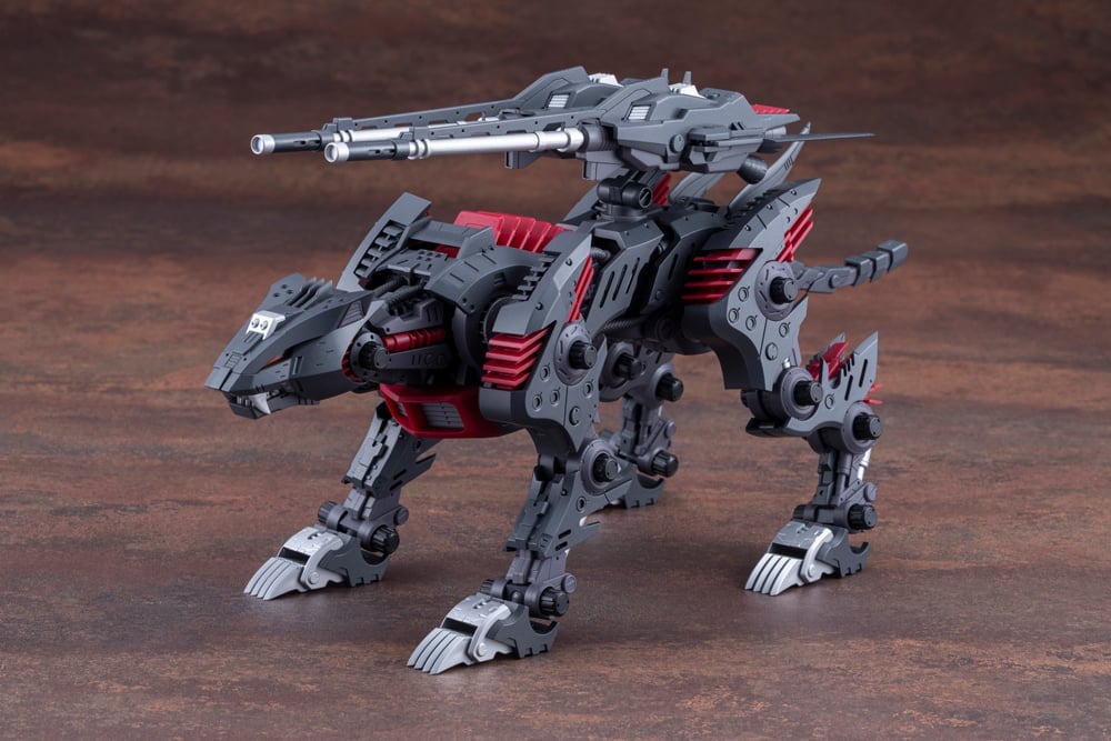 Kotobukiya Zoids Chaotic Century Highend Master Model Lightning Saix Irvine Special 2000 Recolor 1/72 Scale Model Kit - View 13