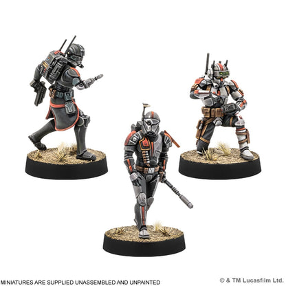 Atomic Mass Games Star Wars: Legion The Bad Batch Plastic Miniatures with Hunter, Tech, Crosshair, Wrecker - View 4