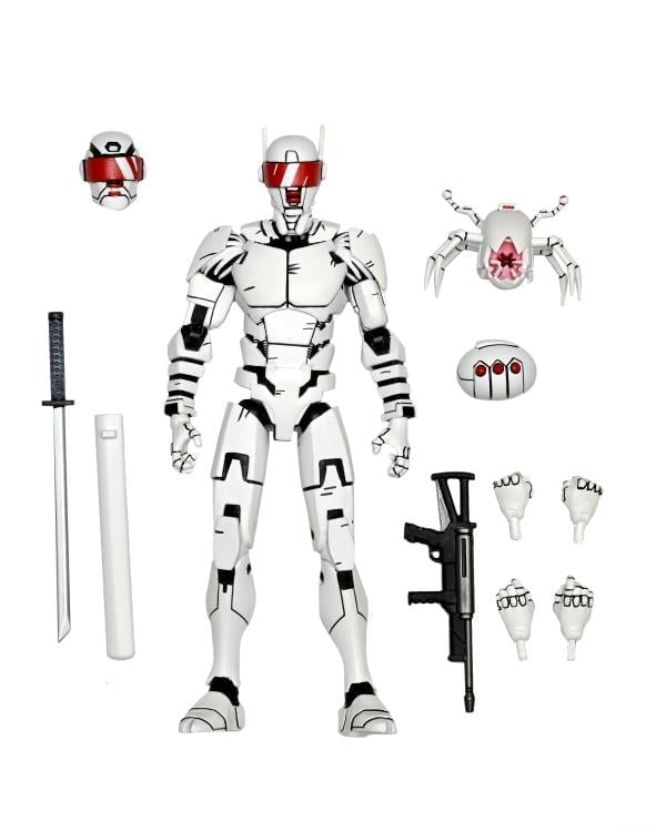 NECA Teenage Mutant Ninja Turtles: The Last Ronin Ultimate Elite Synja Patrol Bot Plastic Action Figure - View 8