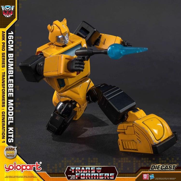 Yolopark Transformers Generation 1 AMK Pro Bumblebee 6.3-Inch ABS Model Kit with Spike - View 15