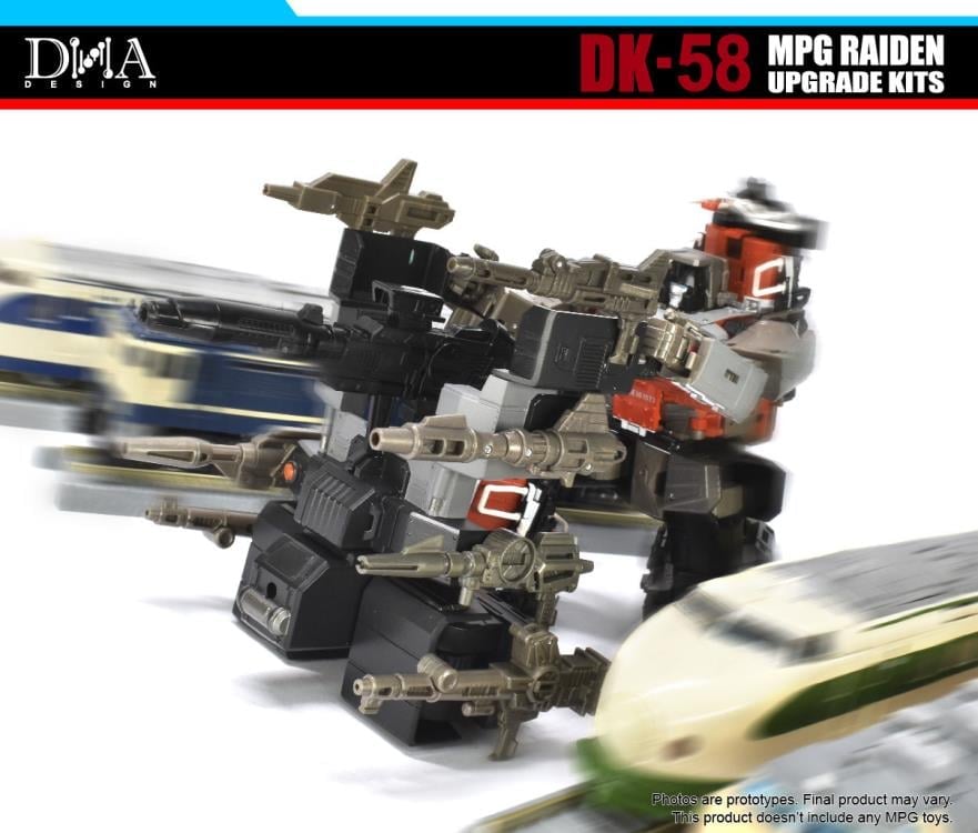 DNA Design DK-58 Upgrade Kit ABS and PVC Model Accessory Set - View 8