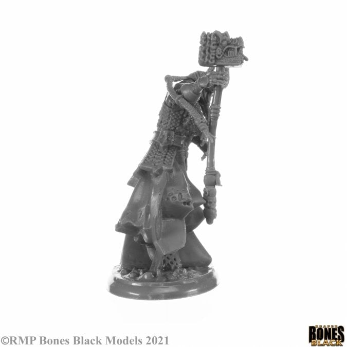 Reaper Miniatures Bones Black Elemental Scions Miniatures Set (Air, Earth, Water, Fire) - View 4