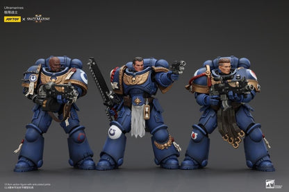 JoyToy Warhammer 40,000: Space Marine 2 Ultramarines Brother Chairon 1/18 Scale Plastic Action Figure - View 12