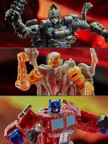 Hasbro Transformers War for Cybertron: Kingdom Core Class Set of 3 Plastic Action Figures