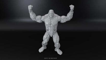 BigBadWorkShop Project Atlas (Gray Ver.) 1/12 Scale Customizing Action Figure, 9-Inch - View 4