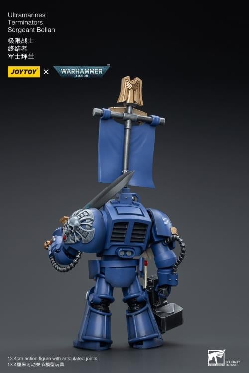 JoyToy Warhammer 40K Ultramarines Terminators Sergeant Bellan 1/18 Scale Action Figure - View 4