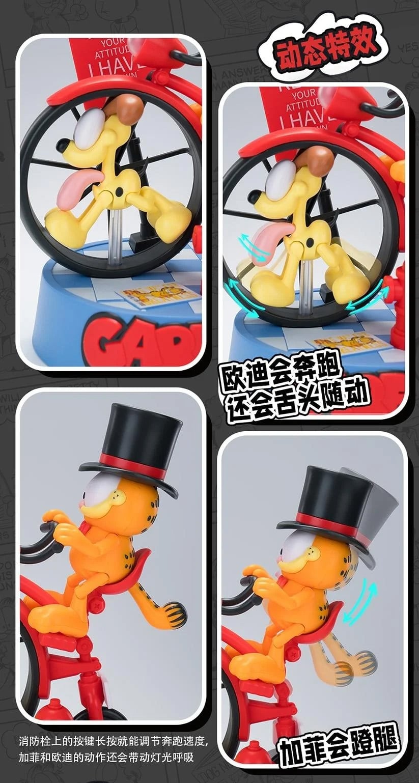 SOSKILL Garfield A Penny-Farthing Journey Model Kit 8-Inch - View 8