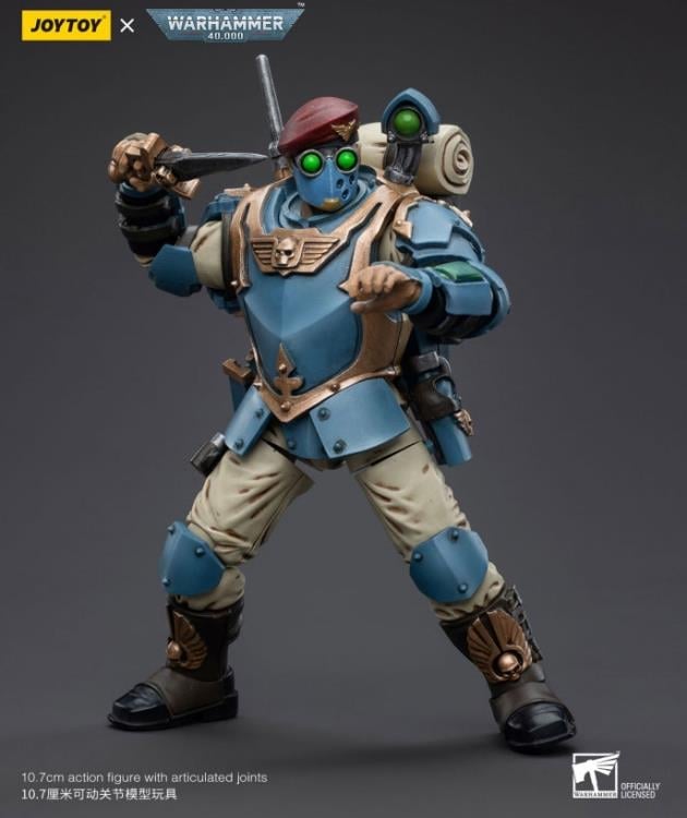 JoyToy Warhammer 40K Astra Militarum Tempestus Scions Command Squad 55th Kappic Eagles Grenadier 1/18 Scale Figure - View 4