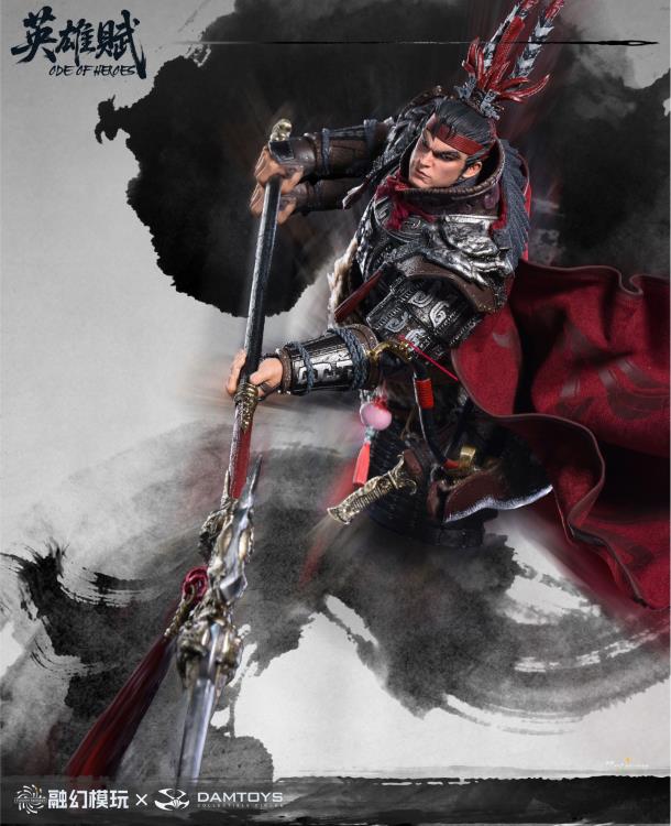 Fusion Fantasy Damtoys Romance of the Three Kingdoms Ode of Heroes Lu Bu Deluxe Ver. 1/12 Scale Action Figure - View 3