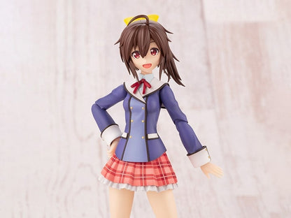 Kotobukiya Frame Arms Girl Sousai Shoujo Teien Ao Gennai Wakaba Girls' High School Winter Clothes 1/10 Scale Model Kit - View 2