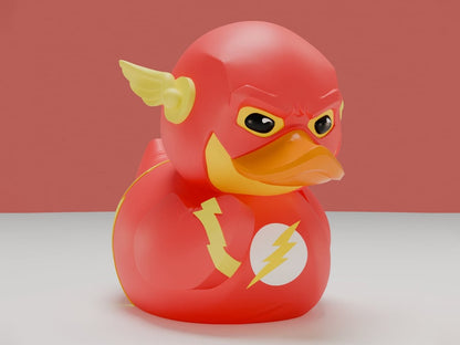 Numskull TUBBZ DC Comics The Flash Cosplaying Duck Figure (Boxed Edition) - View 2