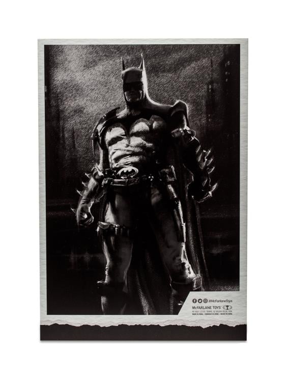 McFarlane Toys DC Multiverse Gold Label Batman Designed by Todd McFarlane (Sketch Edition) Exclusive Action Figure - View 16