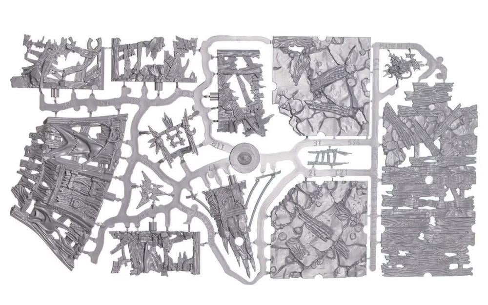 Archon Studios Dungeons & Lasers Goblin Lair Plastic Terrain Set - View 4