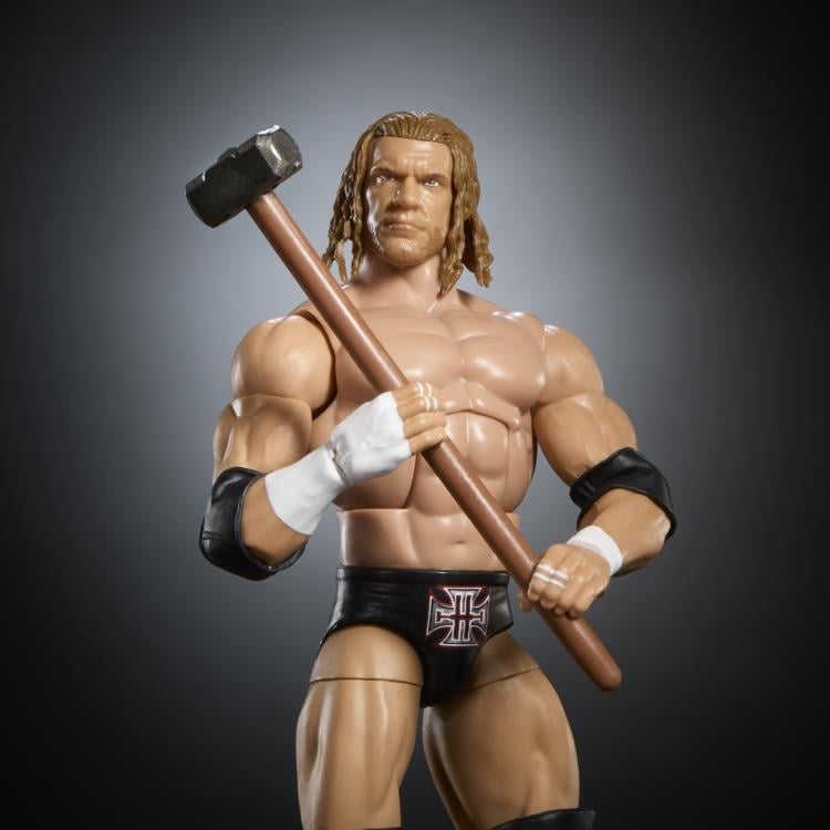 Mattel WWE Elite Collection SummerSlam Triple H Action Figure (William Regal Build-A-Figure) - View 6