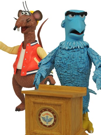 Diamond Select Toys The Muppets Select Sam the Eagle & Rizzo the Rat Figure Set