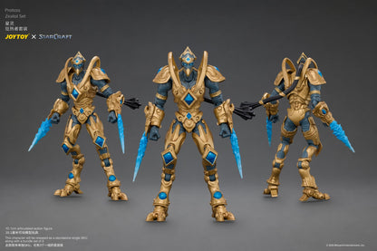 JoyToy StarCraft Protoss Zealot 1/25 Scale 4-Inch Action Figure Set - View 3