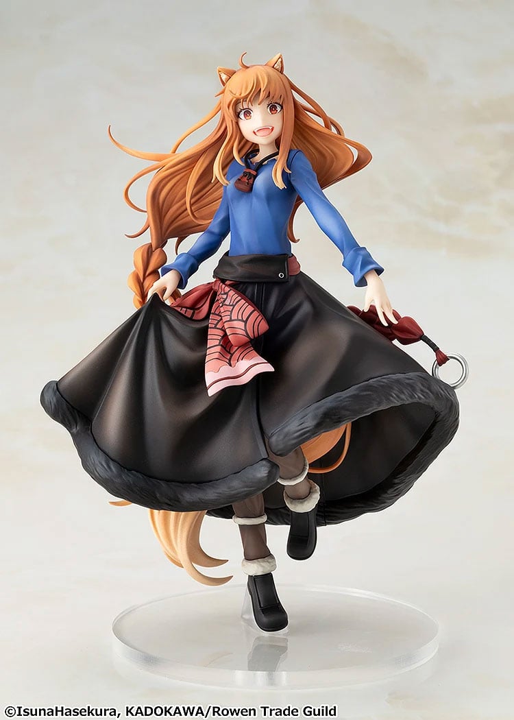 Kadokawa Spice and Wolf KD Colle Holo Illustration by Jyuu Ayakura 6.5-Inch Figure - View 3