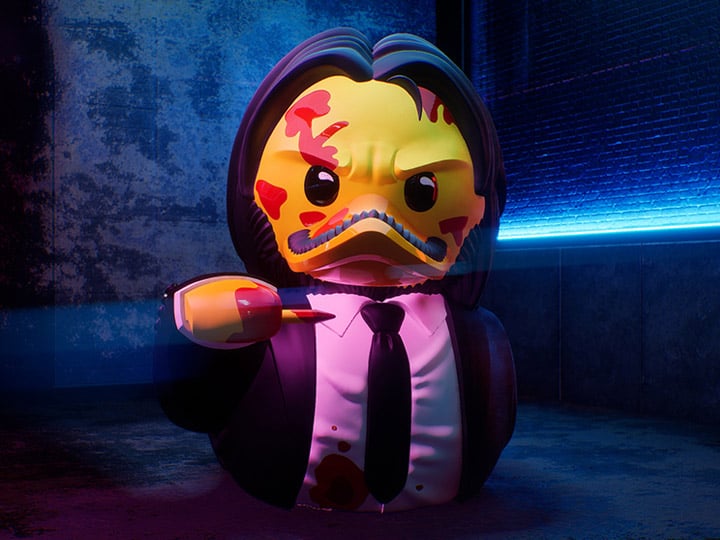 Numskull John Wick TUBBZ John Wick with Pencil (First Edition) Cosplaying Duck - View 2